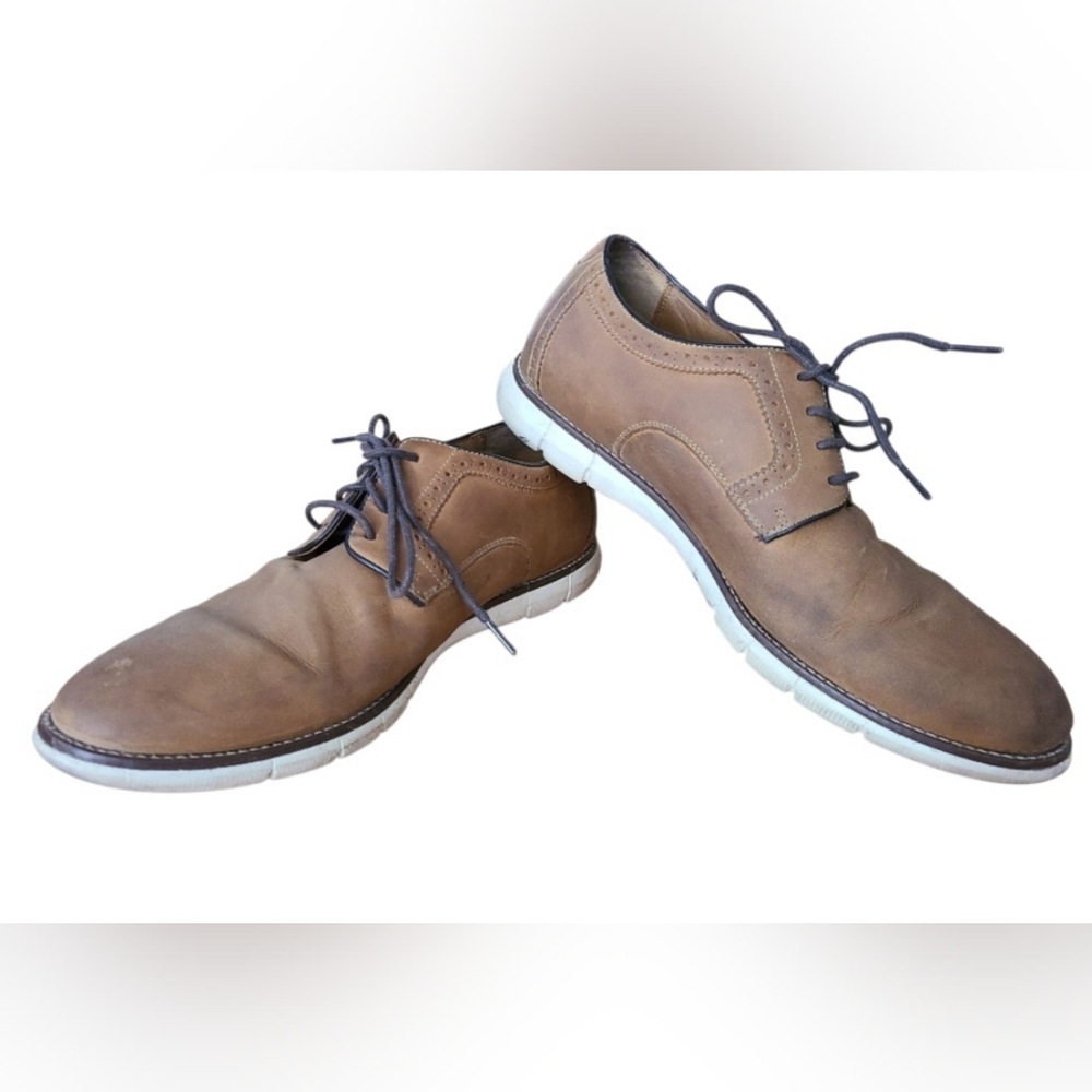 Johnston & Murphey MENS Oxford Laceup Dress Shoes